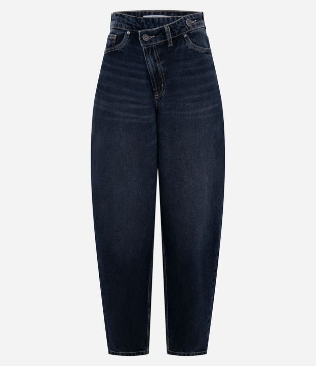 Pantalón Balloon en Jeans con Cintura Alta 1