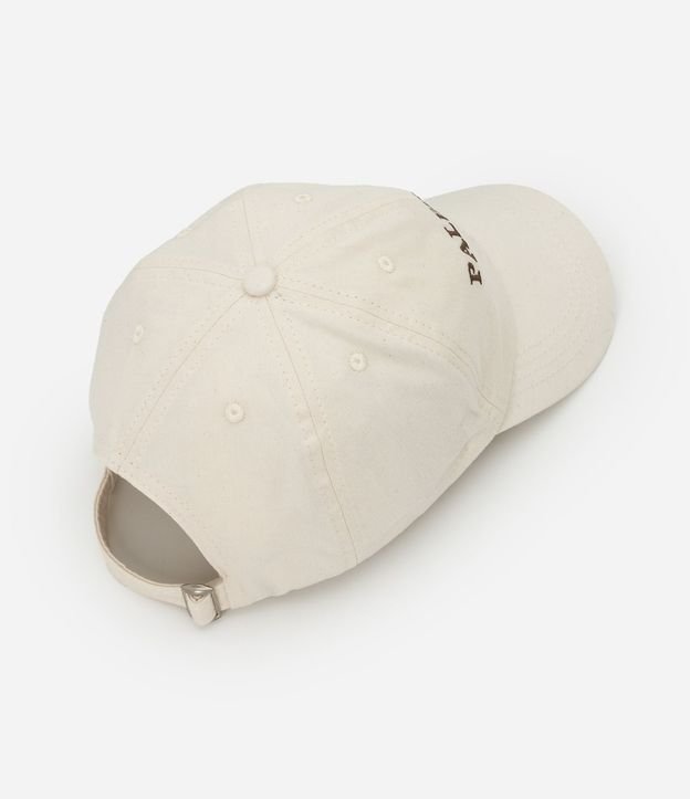 Gorra Aba Curva en Sarga con Lettering Bordado Palermo 2