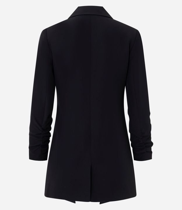 Blazer Alargado con Manga Fruncida 2