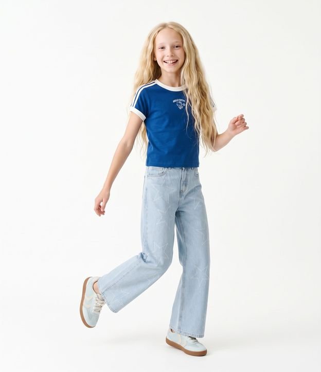 Baby Look Infantil con Estampado Hello Kitty – Talle 5 a 16 años 1