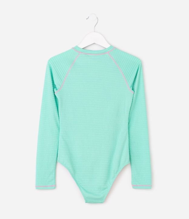Malla Infantil con Cremallera y Protección UV - Talle 4 a 14 años 2
