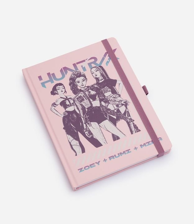 Cuaderno Pautado con Estampa Delantera Huntrix 96 Páginas