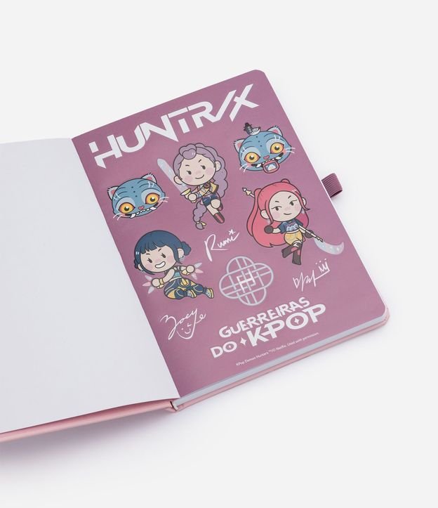 Cuaderno Pautado con Estampa Delantera Huntrix 96 Páginas 3