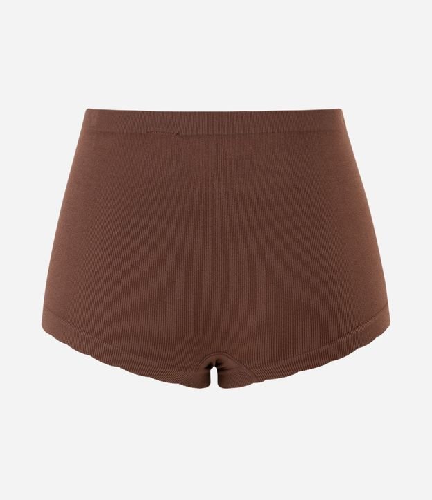 Bombacha Boyshort en Poliamida Seamless con Encaje 6