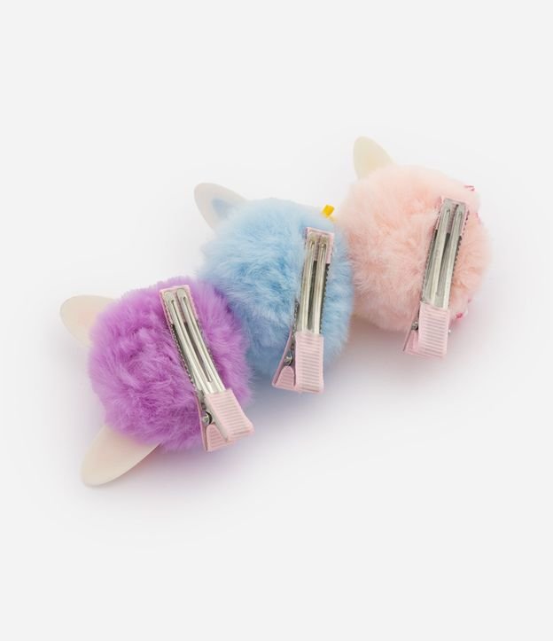 Kit 3 Pinza para el Pelo Maluco Monstritos - Talle único 3