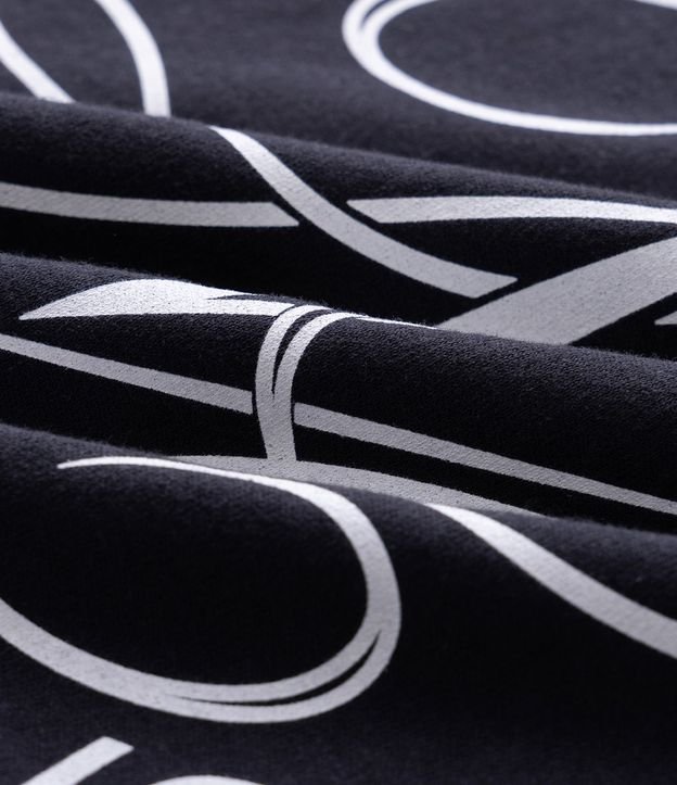 Remera Boxy con Lettering Do Nothing Club 7