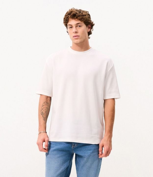 Remera Relaxed y Texturizada Mini Waffle 3