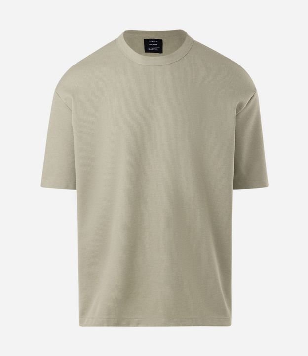 Remera Relaxed y Texturizada Mini Waffle 5