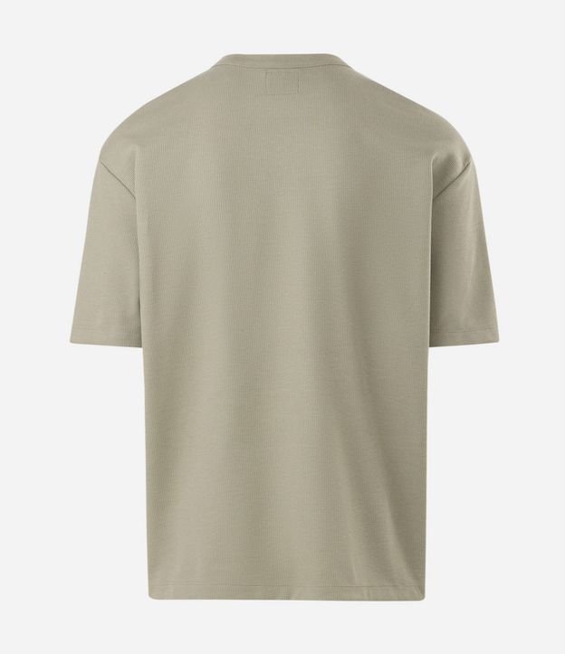 Remera Relaxed y Texturizada Mini Waffle 6