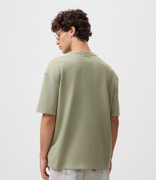 Remera Relaxed y Texturizada Mini Waffle 3