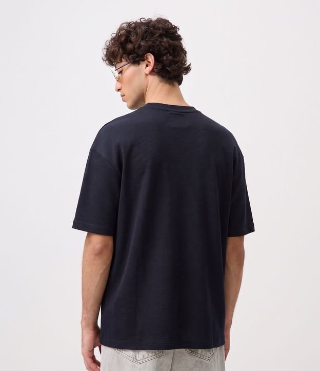 Remera Relaxed y Texturizada Mini Waffle 4