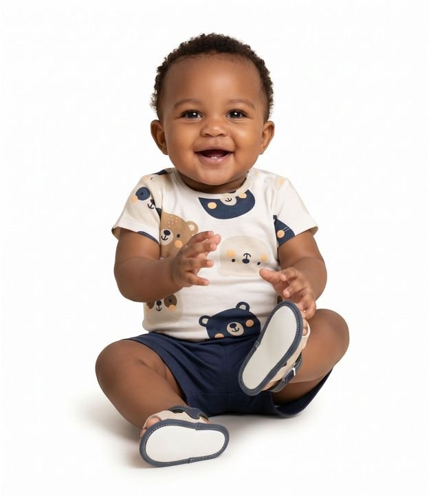 Conjunto Infantil Teddy Boom Body  - Talle RN - 18 Meses 2