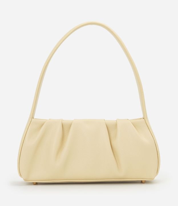 Cartera Baguette en PU con Detalle Fruncido 4