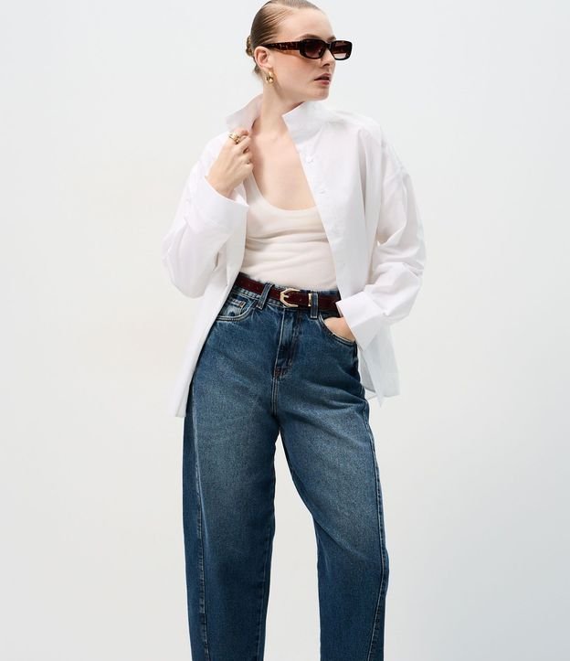 Pantalón de Jean New Carrot con Cintura Alta 2