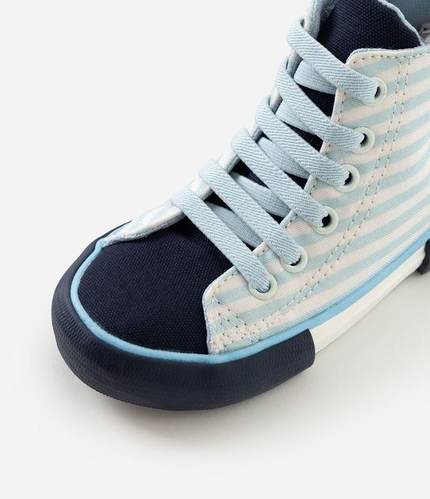 Championes Infantil Abotinado Listrado con Estampa de Bluey – Talle 20 a 27 6
