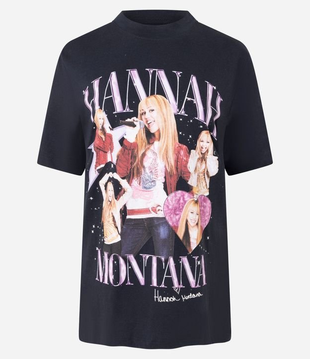Remera en Algodón con Estampado Hannah Montana 5