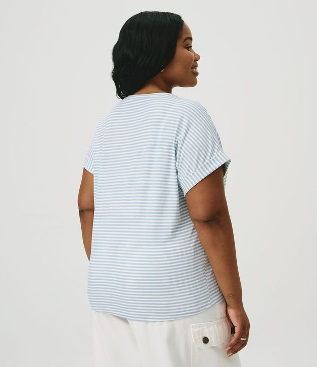 Blusa en Algodón con Bordado Coquetel Curve & Plus Size 4