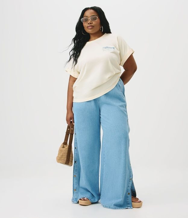 Blusa en Algodón con Bordado Sardina Curve & Plus Size 2