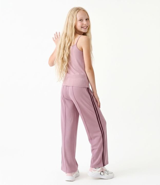 Pantalón Infantil Modal Raya Lateral - Talle 5 a 16 años 3