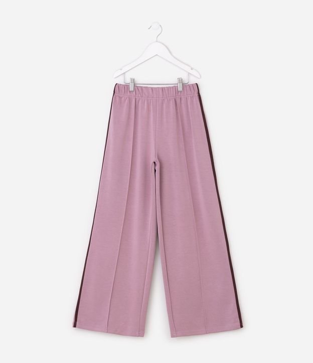 Pantalón Infantil Modal Raya Lateral - Talle 5 a 16 años 1