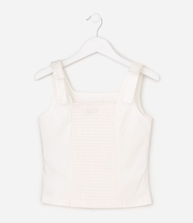 Blusa Infantil en Viscosa  Com Lacitos - Talle 5 a 16 años 4