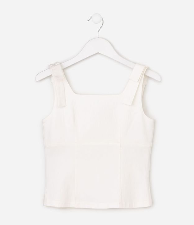 Blusa Infantil en Viscosa  Com Lacitos - Talle 5 a 16 años 7
