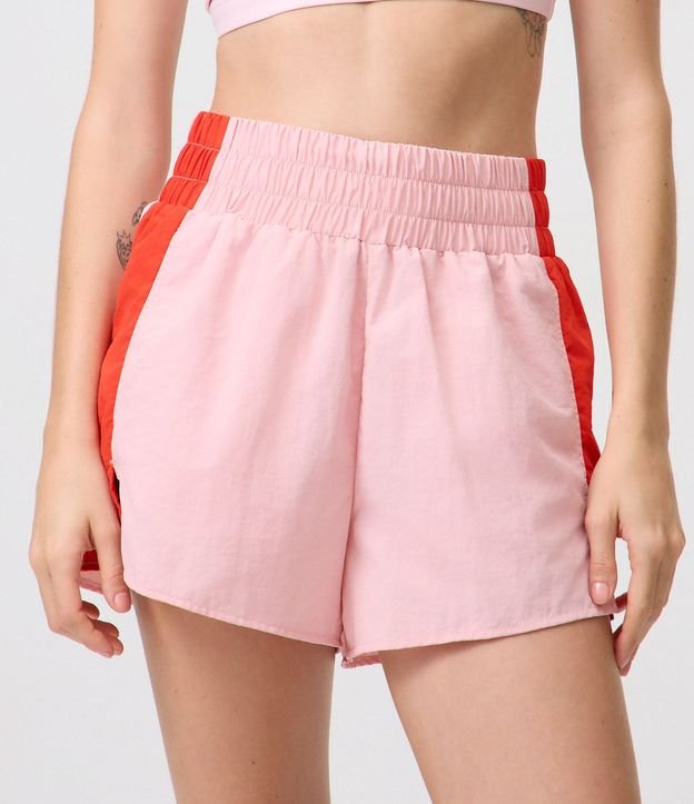 Bermuda Runner Deportiva en Microfibra Bicolor 2