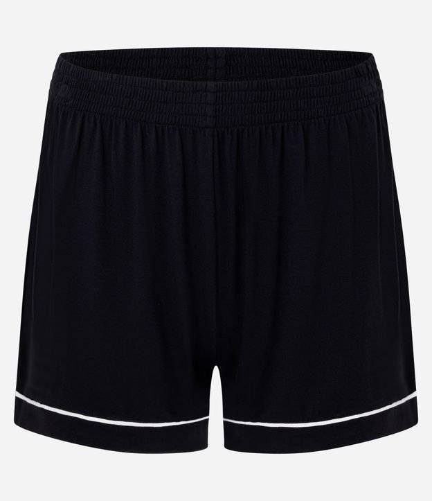 Pijama Short Doll en Viscolycra con Biés Contrastantes 7