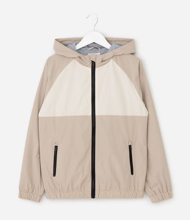 Campera Infantil con Capucha y Cremallera - Talle 5 a 14 años 2
