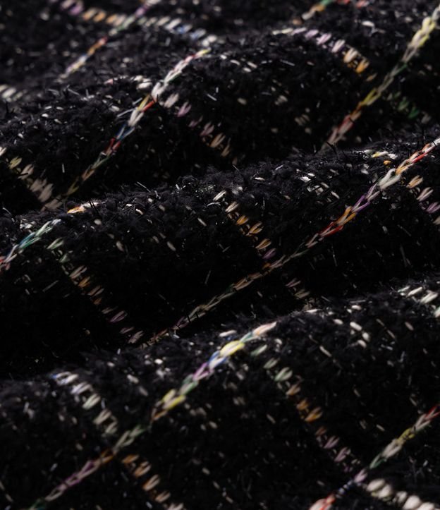Vestido Evasê Infantil en Tweed con Moñitas Aplicados – Talle 1 a 6 años 4