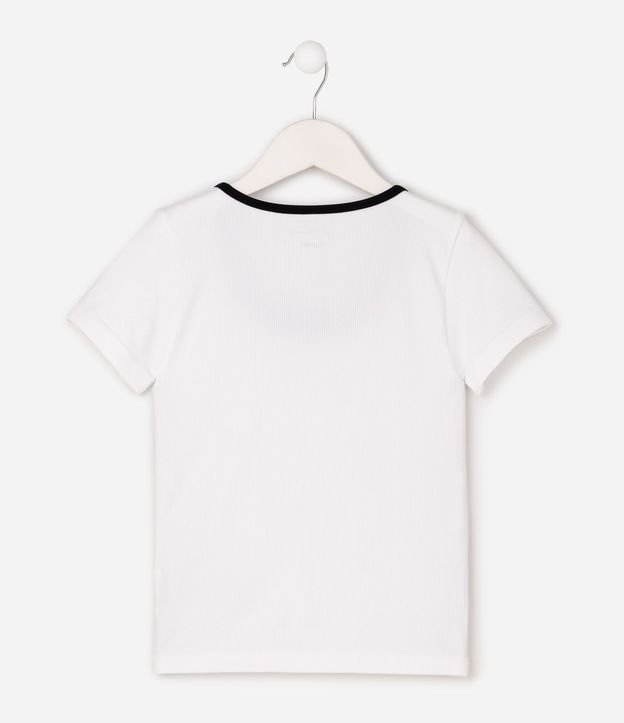 Remera Regular Infantil en Poliamida sin Costura con Lacito - Talle 5 a 16 años 3