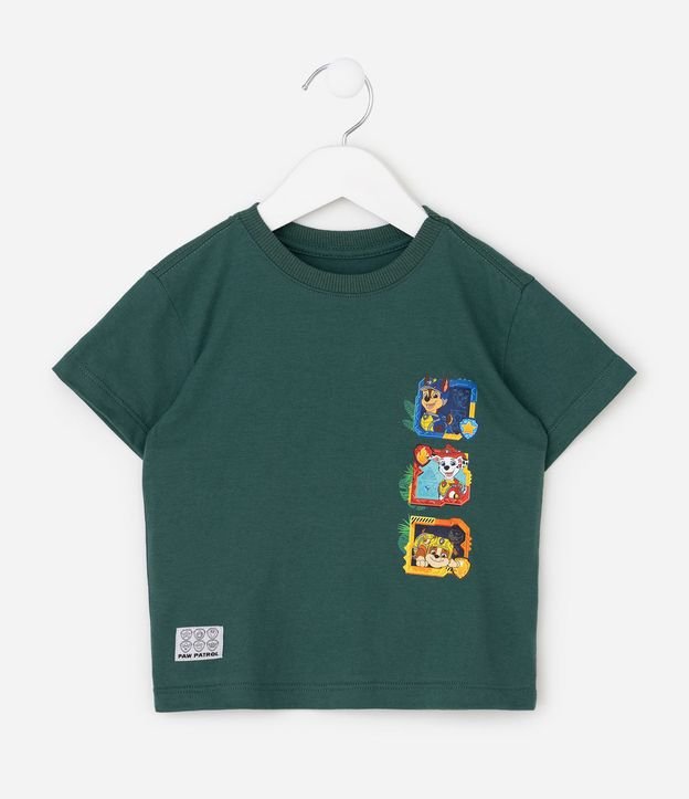 Remera Relaxed en Algodón con Estampa Paw Patrol Infantil - Tam  2 a 6 años 2