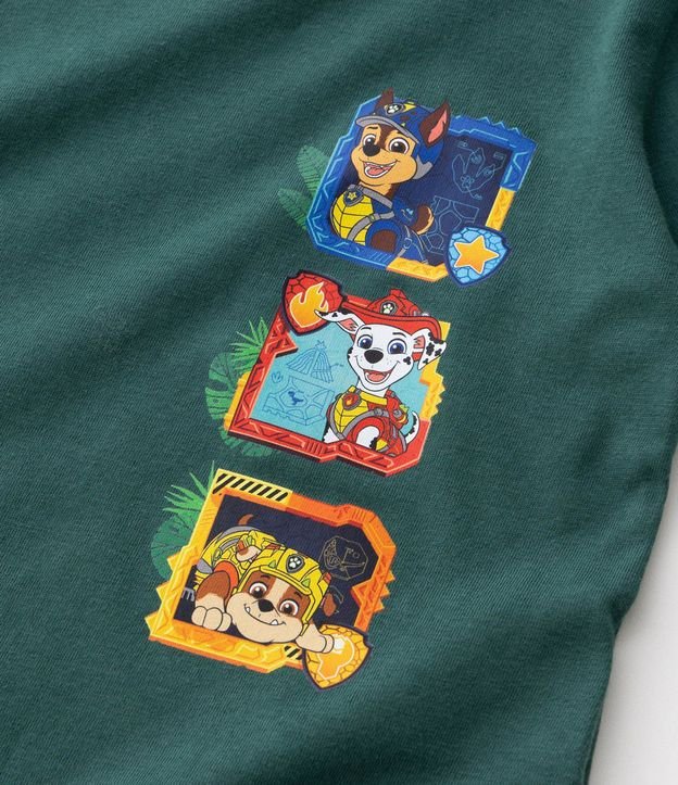 Remera Relaxed en Algodón con Estampa Paw Patrol Infantil - Tam  2 a 6 años 5