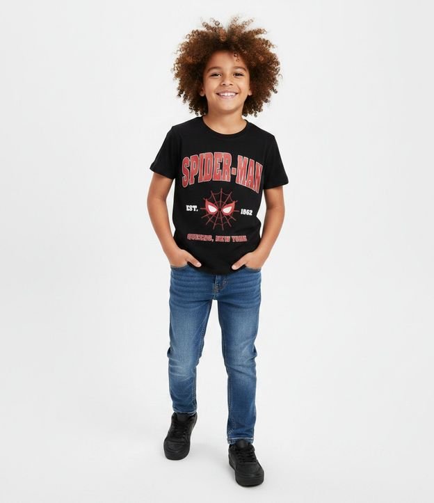 Remera Infantil en Algodón Spider Man Est 1962 - Talle 4 a 12 años
