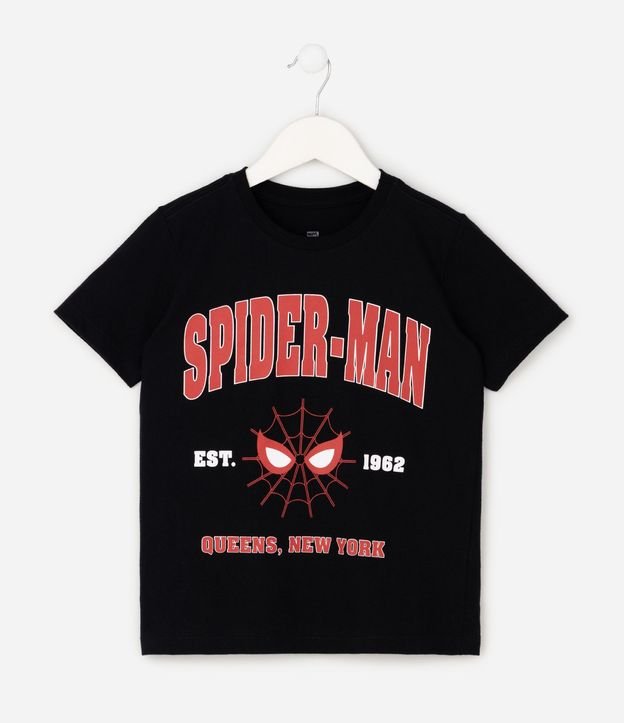 Remera Infantil en Algodón Spider Man Est 1962 - Talle 4 a 12 años 2