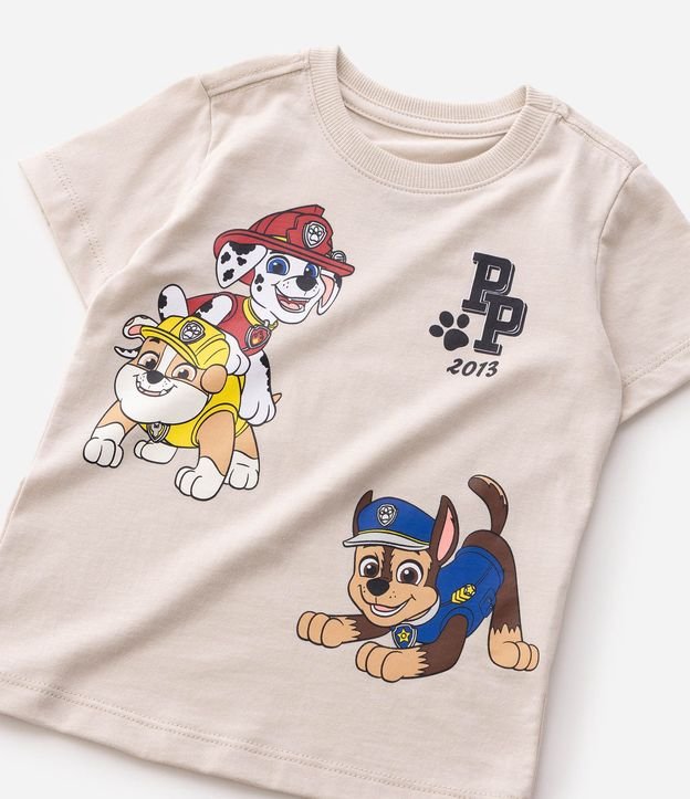 Remera en Algodón con Estampa de Paw Patrol - Talle 2 a 6 años 5