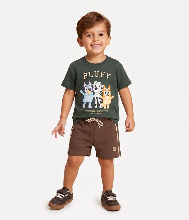 Remera Infantil Bluey con Lettering y Estampa Delantera - Talle 2 a 6 años 1
