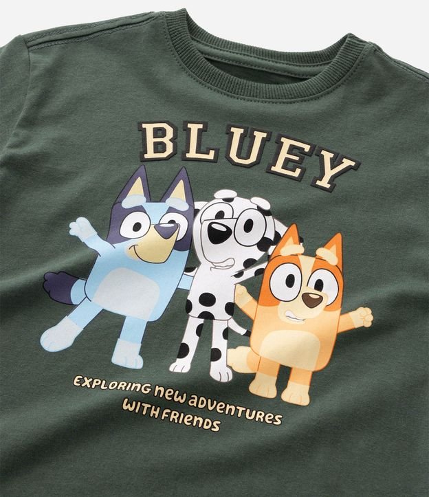 Remera Infantil Bluey con Lettering y Estampa Delantera - Talle 2 a 6 años 7
