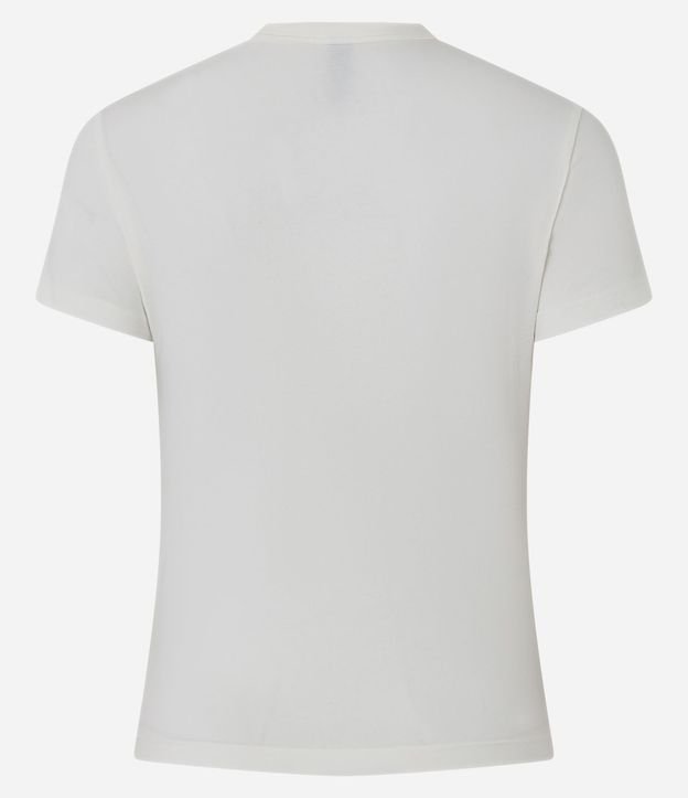 Blusa Básica en Algodón Peruano con Mangas Cortas 4