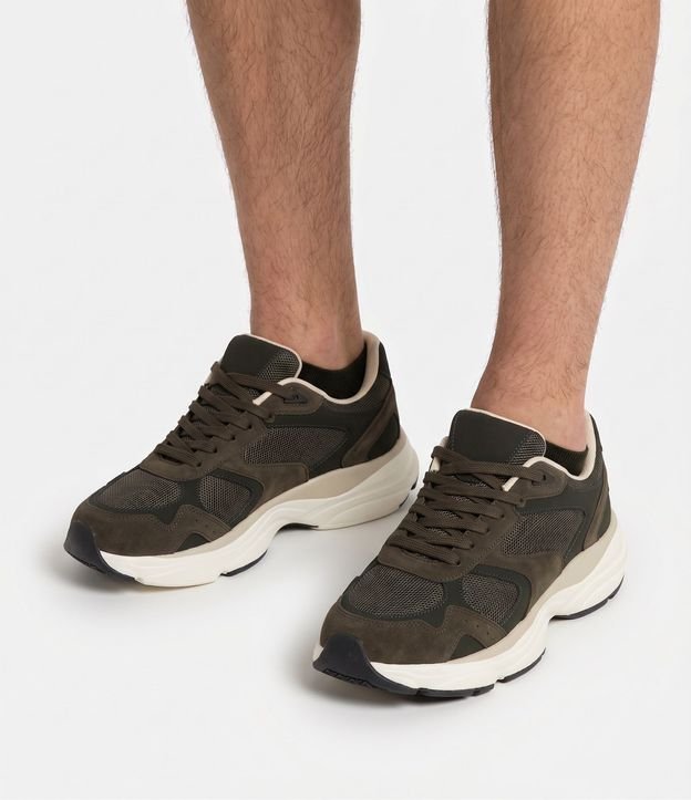 Championes Masculinos Deportivos en Material Sintético