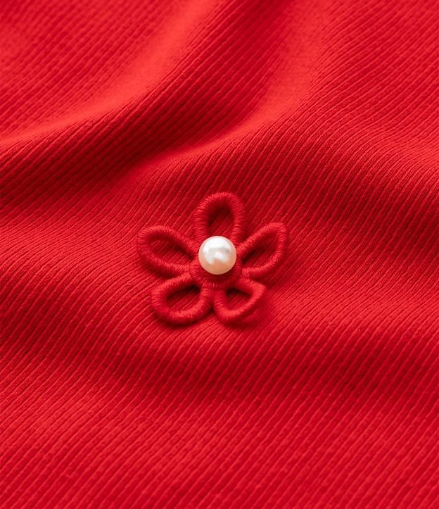 Remera Infantil en Algodón Bordados Aplicados De Mariposa - 5 a 14 años 4
