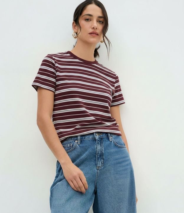 Blusa Rayada en Algodón 3