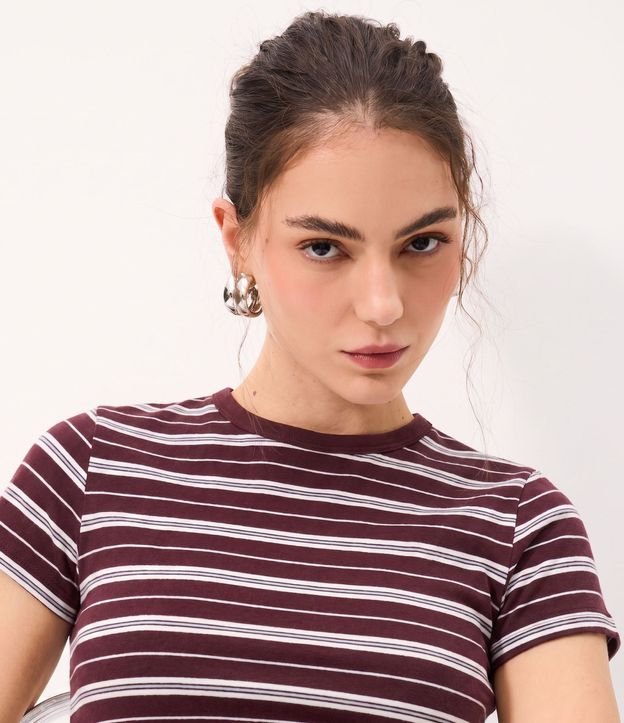 Blusa Rayada en Algodón 4