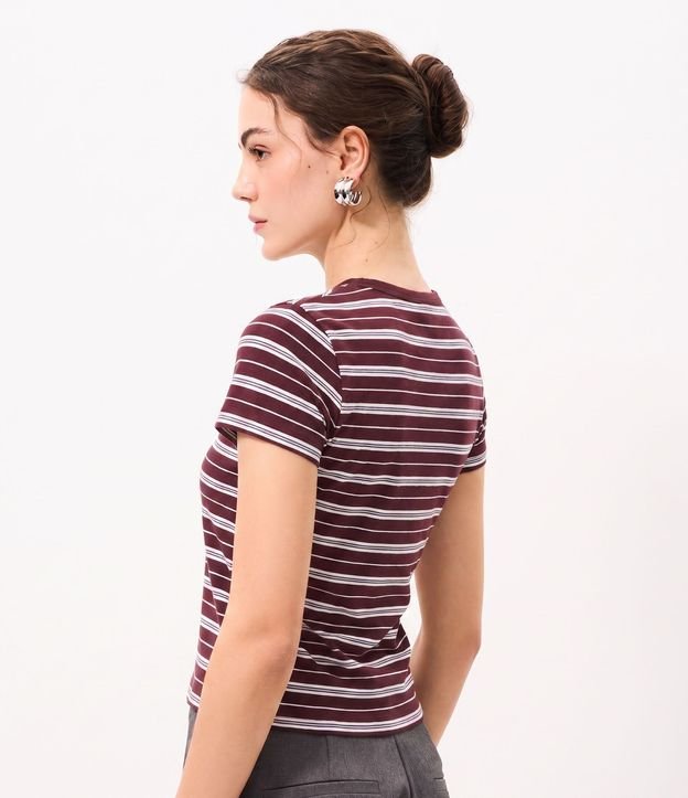 Blusa Rayada en Algodón 5