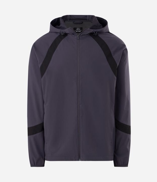 Campera Deportiva Corta Vento con Capucha 6