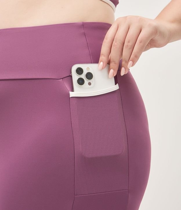 Pantalón Legging Deportiva con Bolsillo Funcional 3