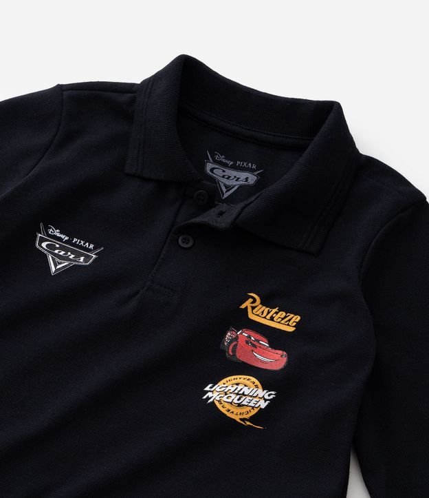 Remera Infantil con Estampado Rayo McQueen y Cuello Polo – Talle 2 a 6 años 5