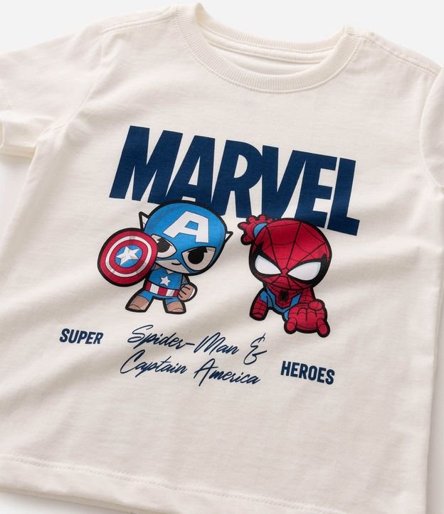 Conjunto infantil en Algodón Estampado Marvel - Talle 2 a 6 años 7