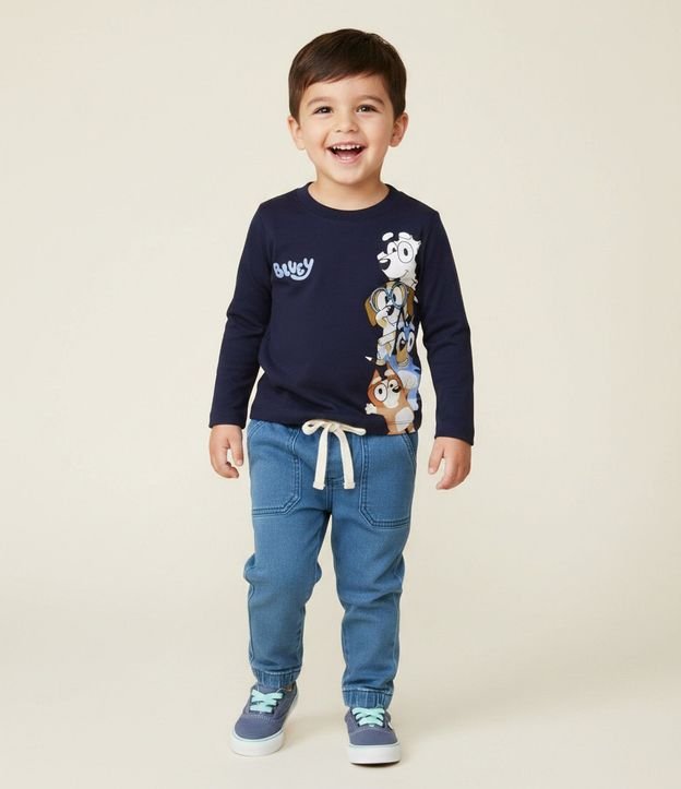 Remera Infantil con Estampa de Bluey y Amigos – Talle 2 a 6 años 1