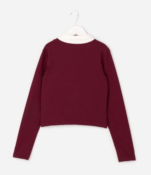 Blusa Infantil Polo con Estampado Hogwarts – Talle 5 a 16 años 3